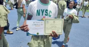    Nysc certificate 